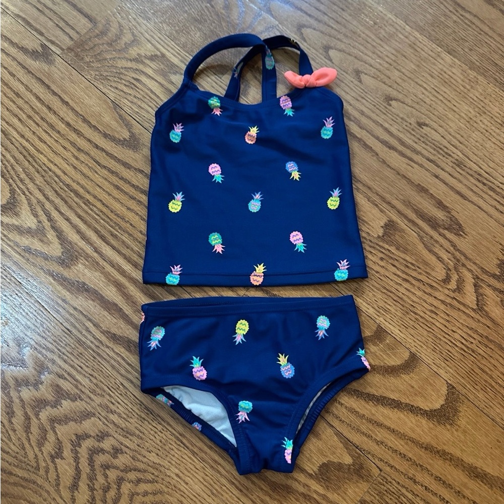 OshKosh 2-Piece Swim Suit Girls 12 Months